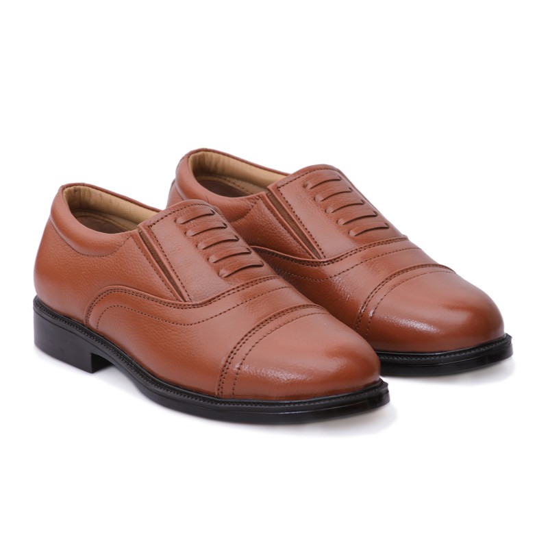 Icebull Leather Formal Police Shoes (JEF084)
